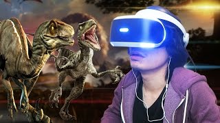 MELIHARA TYRANNOSAURUS  Robinson The Journey Playstation VR Indonesia [upl. by Jacintha]