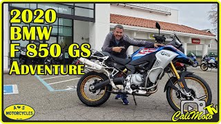 2020 BMW F 850 GS Adventure Review [upl. by Leirol]