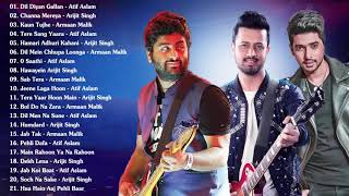 Top songs 2019 of Atif Aslam Arijit Singh Armaan Malik  New collection Best Jukebox playlist [upl. by Aivatal]