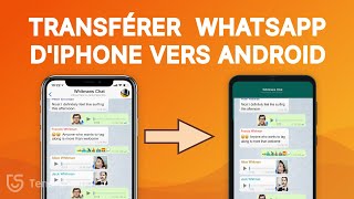 Comment transférer WhatsApp diPhone vers Android👍 2024 [upl. by Massab]