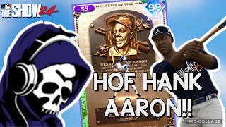 Can 99 OVR HANK AARON Break My Slump  MLB The Show 24 [upl. by Ellenij]