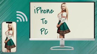 How to screen mirror iPhone to PC Airplay to Windows Laptop No Watermark Free [upl. by Burgener226]