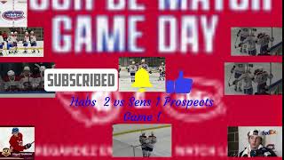 59 Episode Habs Prospects Vs Sens Prospects  Review [upl. by Fife]