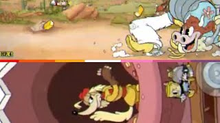 Cuphead Dlc High Noon Hoopla  Doggone Dogfight With Lyrics Mashup Esther Winchester  Saluki [upl. by Beckie]