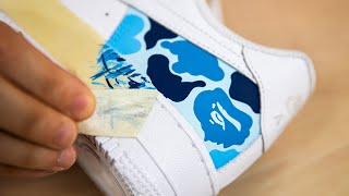 How to PROPERLY Tape Your Custom Shoes Methods amp Materials [upl. by Junius]