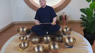 Zen Living Retreat Tibetan Singing Bowls Meditation [upl. by Hnamik]