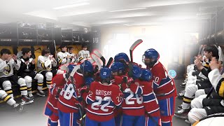 Pee Wee team representing Montreal Canadiens boosts Lions midget team [upl. by Kellie570]