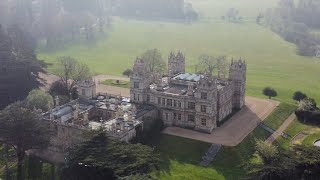 Mentmore Towers nr Leighton Buzzard DJI Mini 2 drone [upl. by Kcirdle]