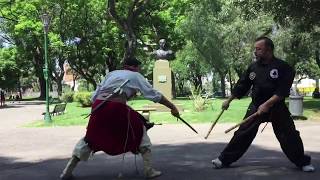 Esgrima Criolla vs Kajukenbo [upl. by Hobbs]