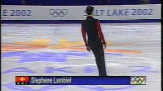 Stephane Lambiel SP 2002 olympics SALT LAKE [upl. by Anilatak]