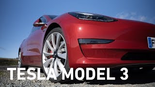 TESLA MODEL 3 TEST amp ESSAI  LE FUTUR EST EN ROUTE [upl. by Iahs]