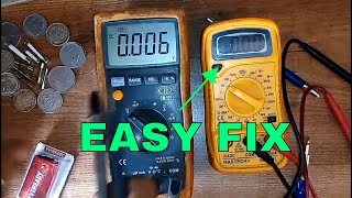 How to Repair a Multimeter showing wrong values MASTECH MAS830 [upl. by Bebe161]