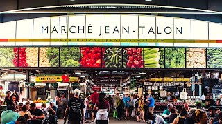 Montreals Largest Market Marché JeanTalon [upl. by Vorster]