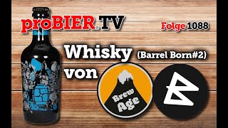 Barrel Born 2 Whisky von BrauwerkBrew Age  proBIERTV  Craft Beer Review 1088 4K [upl. by Ynettirb]