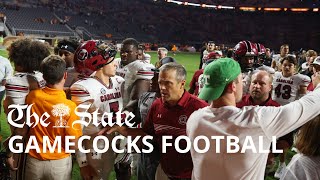 South Carolina Football Head Coach Shane Beamer Reacts to Loss to Tennessee Vols in Knoxville [upl. by Nivri38]