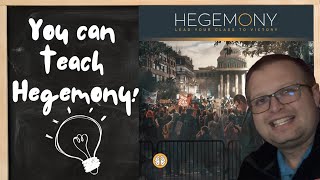 Hegemony How To Teach  Goals Game Board and Phases [upl. by Tnarg]