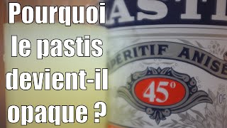 Pourquoi le pastis devientil opaque quand on lallonge [upl. by Diane-Marie]