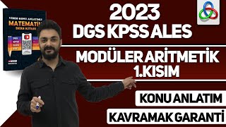 MODÜLLER ARİTMETİK 1 ADIM 2023 DGS KPSS ALES YKS MATEMATİK [upl. by Aicilet414]