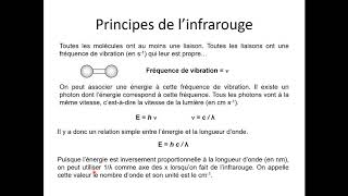 Organique  Introduction sur la spectroscopie infrarouge [upl. by Omor559]