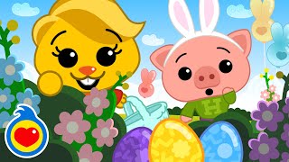 Ovos de Páscoa 🐰 🪺 🐇  Música Infantil  Um Herói do Coração [upl. by Ellak]