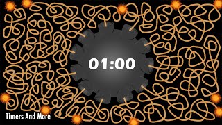 1 Minute Timer Bomb  💣 Giant Explosion 💥 [upl. by Elokin260]