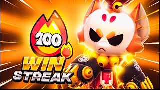 Ich habe die 200 Winstreak 🔥  Brawl Stars deutsch [upl. by Acirt16]