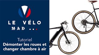 Astuces pour changer un pneu ou une chambre à air de vélo plus ou moins facilement [upl. by Oicirtap]