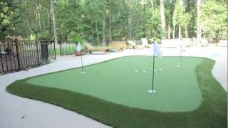 Dave Pelz GreenMaker putting green system [upl. by Janice]