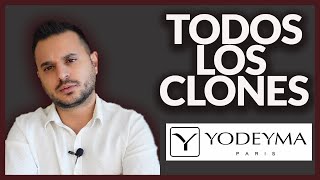 YODEYMA LISTADO COMPLETO 2022  45 EQUIVALENCIAS  PERFUMES MASCULINOS  todos los clones en 1 video [upl. by Flanna446]