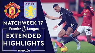 Manchester United v Aston Villa  PREMIER LEAGUE HIGHLIGHTS  112021  NBC Sports [upl. by Jeramey]