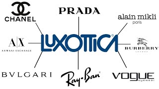 How Does Luxottica Dominate The Eyewear Industry Secretly [upl. by Ynoep]