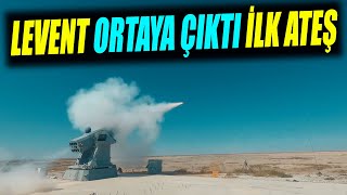 Türkiyenin yeni avcısı LEVENT ilk ateş  LEVENT air defense system   Savunma Sanayi  Roketsan [upl. by Einahets]