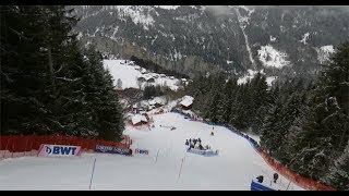 Narciarstwo Alpejskie Puchar Świata 20182019 Wengen Slalom [upl. by Eidlog]