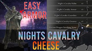 Nights Cavalry Set Cheese  Elden Ring [upl. by Holms]