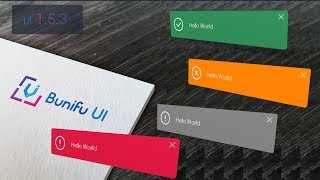 Free Beautiful Animated Winform NotificationsAlertsPopups  CvbNet  Bunifu UI 153 [upl. by Quitt]