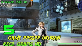 5 game ppsspp ukuran kecil grafis hd link mediafire [upl. by Wylma]