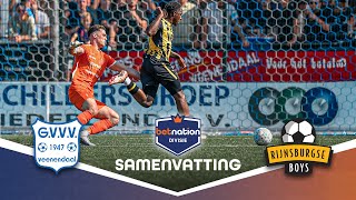 SPEKTAKELSTUK in Veenendaal 💥  GVVV vs Rijnsburgse Boys  Samenvatting Betnation Divisie 2324 [upl. by Obie183]