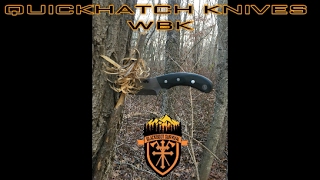 THE QUICKHATCH KNIVES WBK A FULL REVIEW [upl. by Warfourd]