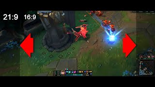 League Gameplay on Ultrawide monitor 219 LG 29WK600 [upl. by Venice845]