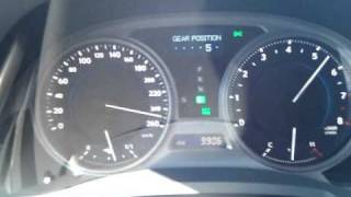 Lexus IS 250 top speed 260kmh [upl. by Waylan]