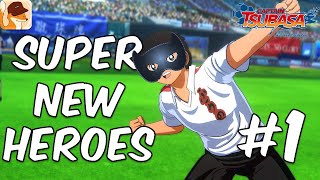 SUPER NEW HEROES 1  Super Sostituto Attaccante di Potenza  Captain Tsubasa Rise of New Champions [upl. by Enisamoht]