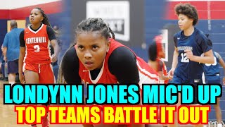 Londynn Jones Micd Up vs ESPN 19 Montaya Dew Corona Centennial High vs Vegas Centennial High [upl. by Jacobs]