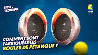 Comment sont fabriquées les boules de pétanque   Cest Technique [upl. by Ardisj34]