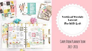 Plan With Me  A5 Carpe Diem Planner  Whimsical Vertical [upl. by Alethea]