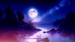 🌸 Inna A Besedina   Moonlight Night 💜 MoonlightNight Music Ambient Mystical Moon 美 [upl. by Hgielrebma]