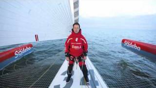 Helly Hansen  Thomas Coville audio report from South Indian Ocean [upl. by Atika]