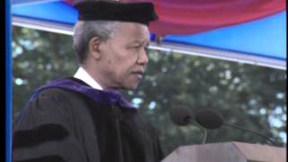 Howard Universitys Special Convocation Honoring Nelson Mandela in 1994  Part 1 [upl. by Atinal468]