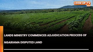 Lands Ministry Commences Adjudication Process Of Ngariama Disputed Land [upl. by Anos]