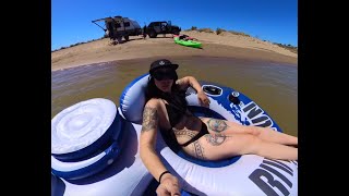 Camping amp Kayaking Elephant Butte State Park [upl. by Natividad]