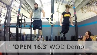 CrossFit quotOPEN 163quot WOD Demo amp Workout Tips  82 Reps Rx [upl. by Geirk]